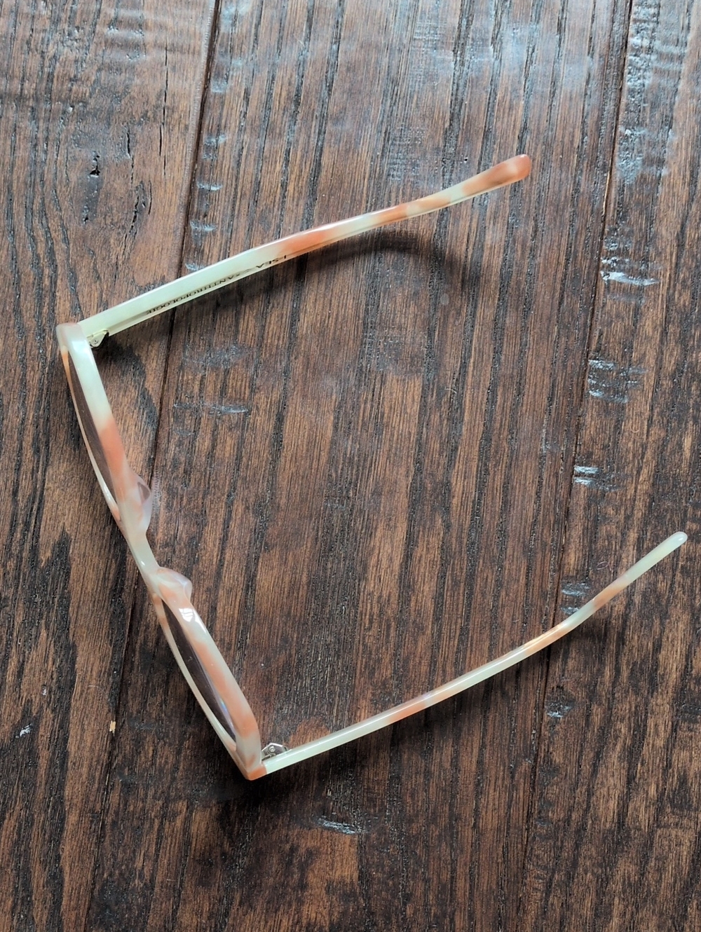 ANTHRO I Peach Tortoiseshell Cat-eye Frame TAYLOR Reader Glasses by I-SEA - Picture 5 of 15